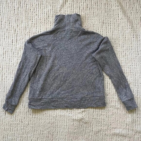Community Cozy Grey Turtleneck Sweater -Size Small - Picture 2 of 4